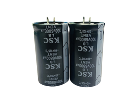 LB系列產(chǎn)品  100V6800μF  長(zhǎng)壽命